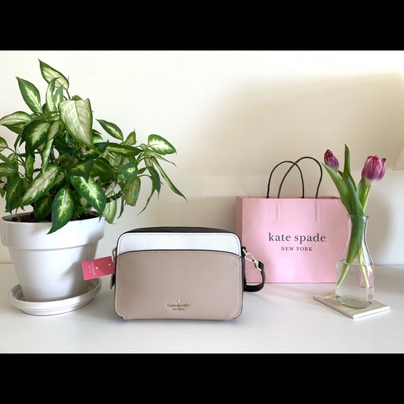 NWT Kate Spade Lauryn Colorblock Camera Bag